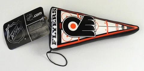 Philadelphia Flyers NHL Vinyl Banner Flag Toy 7" Plush Stuffed By GOODSTUFF Cover