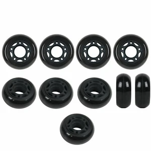 ROLLER HOCKEY GOALIE WHEELS 60mm 82a Set of 10 for Inline Skates - Picture 1 of 4