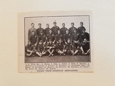 Toledo Mud Hens 1910 Team Picture Charlie Hickman Kid Butler Joe McCarthy