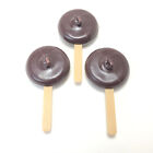 Play Food Vintage Dairy Queen Dilly Bar Chocolate Ice Cream Dessert Toy Lot Of 3