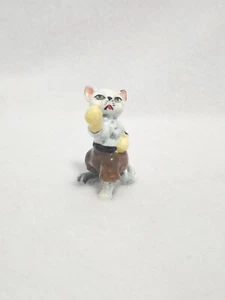 Vintage 50er Jahre anthropomorphe Boxkatzenfigur - Bild 1 von 12