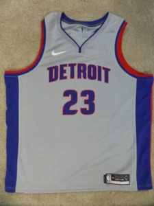 Detroit Pistons Jersey, # 23 Blake Griffin, Nike 2XL Gray, Rare - Picture 1 of 16