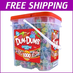 Massive 1,000 Count Bucket of Colorful Gluten-Free Lollipops - 16 Flavors - Picture 1 of 8