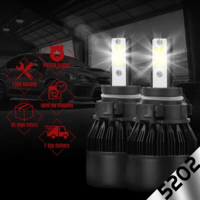 XENTEC LED HID 6000K Kit Faro Antiniebla 5202 12086 H16 GMC Sierra 1500 2007-2015 Foto 1 de 4