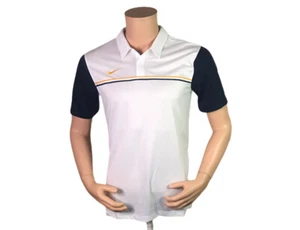 Men's Nike Court Slam Tennis Polo Comfort White Casual Golf CI4467-114 Size S - Picture 1 of 4