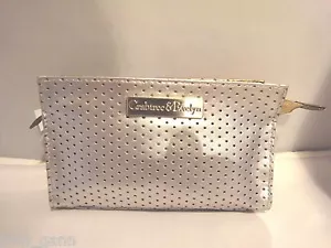 CRABTREE & EVELYN KOSMETIKTASCHE SILBER NEU MIT ETIKETT - Bild 1 von 5