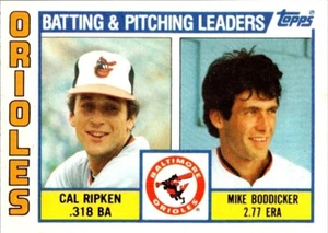 1984 Topps - Team Checklist Cal Ripken, Mike Boddicker #426 - Picture 1 of 2