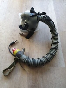 Gentex MBU-12/P Haube Sauerstoffmaske Pilotenmaske BW Oxygen Mask Pilot original - Picture 1 of 29