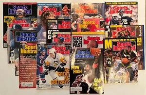 Sports Illustrated 1989 Lot 15 Magazine Michael Jordan Mario Lemieux Foreman - Bild 1 von 7