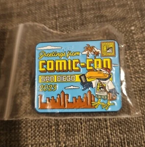 ¡NUEVO! PIN POSTAL TUCÁN SDCC 2023 SALUDOS DESDE COMIC-CON SAN DIEGO 2023 - Imagen 1 de 1