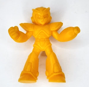 Mega Man Rockman 1.5" Mega Man X D Dark Yellow Rubber Keshi Figure - Picture 1 of 3