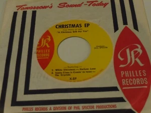 Christmas EP  45  On Philles  A Christmas Gift For You  Ronettes  Crystals   - Imagen 1 de 2
