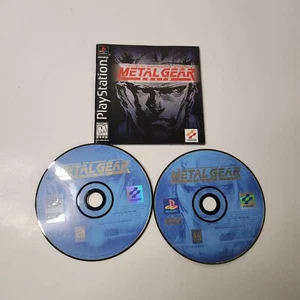 Metal Gear Solid - PlayStation 1 PS1 - Black Label - ohne Hülle - Bild 1 von 2