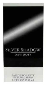 Silver Shadow by Davidoff Eau De Toilette Spray 1.7 oz / 50 ml for Men - Picture 1 of 2