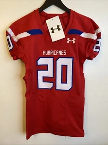 Under Armour NEU Authentic Hurricanes Stitched CompFit 2 Herren L Fußball Trikot - Bild 1 von 3