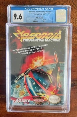 SEALED NEW CGC Grade 9.6 A Cybernoid: The Fighting Machine Nintendo NES - Image 1 of 2
