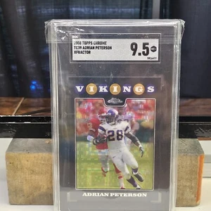 2008 Topps Chrome - Adrian Peterson #TC39 X-Fractor - Picture 1 of 2