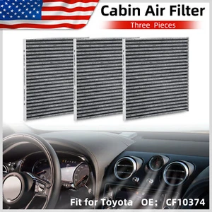 3PCS Cabin Air Filter Air Conditioner for TOYOTA TACOMA 2005-2022 CF10374 - Bild 1 von 8