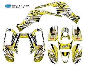 All Years 50/90 MAYHEM Yellow Senge Graphics Kit Compatible with DRR - Picture 1 of 7
