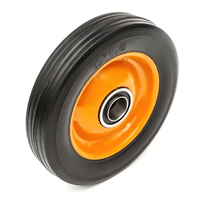 BUYFAST 24-7 6" Hand Sack Truck Trolley Tyre With Bearing Solid Rubber Industrial Tire 200kg