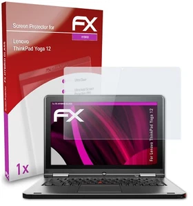 atFoliX Glass Protector voor Lenovo ThinkPad Yoga 12 9H Beschermend pantser - Afbeelding 1 van 5