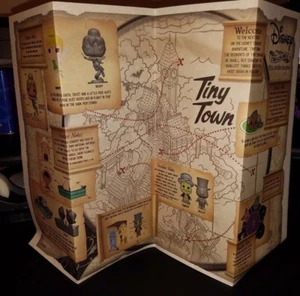 FUNKO DISNEY TREASURES COLLECTIBLES SUBSCRIPTION MAP TINY TOWN AUGUST 2017 - Picture 1 of 1