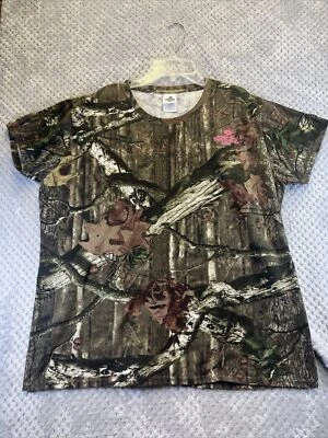Mossy Oak Women's Camo T-Shirt Sizes 2XL Break-Up Infinity Short Sleeve - Image 1 of 4
