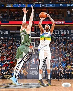 BRANDON INGRAM Authentic Hand-Signed "New Orleans Pelicans" 8x10 Photo (JSA COA) - Picture 1 of 2
