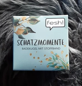 Fesh! Badekugel Badebombe "Schatzmomente" mit Stoffband Neu & OVP! - Bild 1 von 1