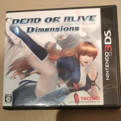Used 3DS DEAD OR ALIVE Dimensions Nintendo 3DS /w Box Manual Game Software Japan - Image 1 of 4