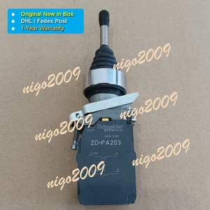 Brand New SCHNEIDER ZD-PA203 Auto-lock Reset Joystick Controller 1-Year Warranty - Picture 1 of 8
