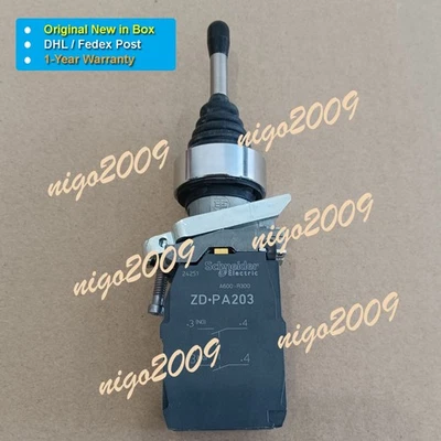 Brand New SCHNEIDER ZD-PA203 Auto-lock Reset Joystick Controller 1-Year Warranty - Image 1 of 4