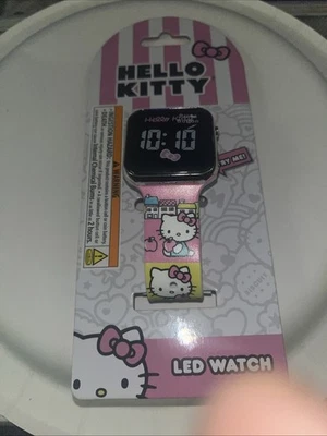 NUEVO Reloj Hello Kitty LED Digital Con Papeleo Foto 1 de 3