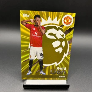 2025-26 Topps Premier League #GL-10 Amad Gold Lion SP - Foto 1 di 2