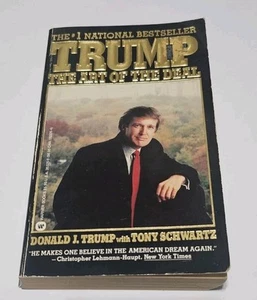 The Art of the Deal Donald Trump 1st Warner Books Edition Paperback 1989 80s VTG - Picture 1 of 4