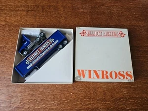 Winross Elliott Museum Diecast Tractor Trailer Truck Blue - Picture 1 of 9