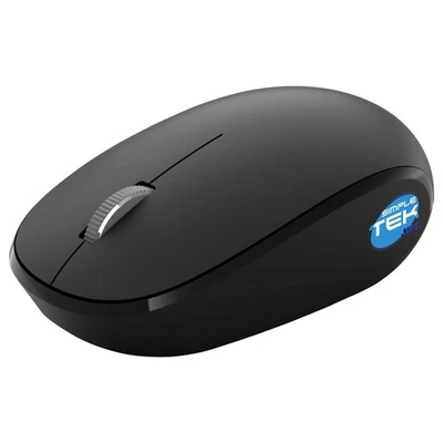Microsoft 1929 Bluetooth Wireless Portable Mouse Black Ambidextrous 1000DPI - Image 1 of 4