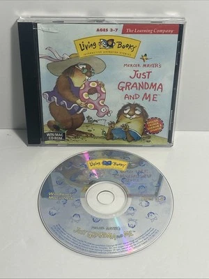 Broderbund Just Grandma and Me 2.0 for PC, Mac (CD-ROM, 1997) Living Books | NM - Image 1 of 4