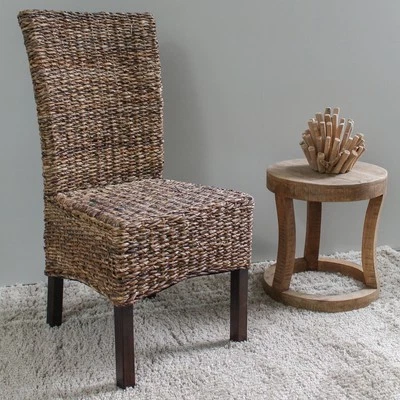 International Caravan Arizona Abaca Dining Chairs - Image 1 of 2