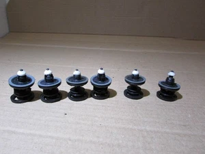 VW Golf MK7 Hatch left rear interior door card mount plugs clips fasteners x6 - Picture 1 of 6