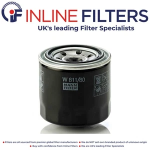 Tamaño del filtro de aceite - 75 x 80/65 x 57 mm M20 x 1,5 - Mann W 811/80 - Imagen 1 de 1