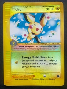 Pokemon Pichu 022/165 Expedition Base Set Reverse Holo Rare 2002 - Bild 1 von 10