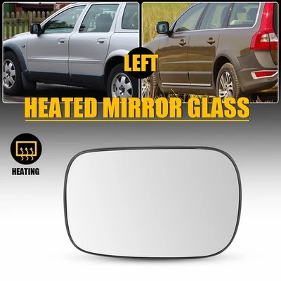Espejo retrovisor térmico lateral del conductor de vidrio con placa de respaldo para Volvo XC70 XC90 2003-06 nuevo Foto 1 de 4