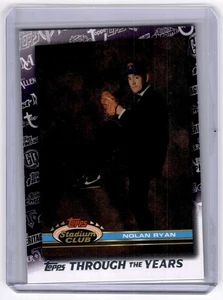 Topps Through the Years 2021 Nolan Ryan Texas Rangers #TTY-3 - Imagen 1 de 2