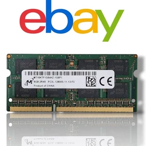8GB DDR3L RAM Micron PC3L-12800S (1600 MHz) –2Rx8 SO-DIMM | Memoria #1579 - Foto 1 di 2