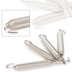 4x 83mm Long Stainless Header Exhaust Springs Silver Universal - Picture 1 of 9