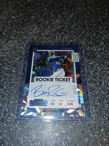 Panini Contenders Rookie Ticket Brent Rooker Cracked Ice Auto SSP /23 RC - Picture 1 of 3