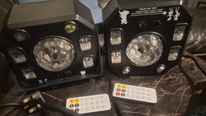 Multi effect DJ stage light RGB Laser LED UV  DMX  x 2 - Picture 1 of 7