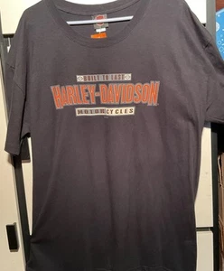 HARLEY DAVIDSON XL T SHIRT NEU MIT ETIKETT 2010 Kingdom Of Jordan Deadstock - Bild 1 von 20