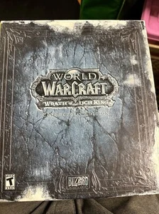 9.8 Near Mint Wrath of The Lich King Collector Edition + Protector WOW - Picture 1 of 13